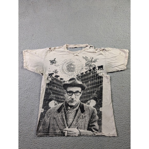 Other - William S Burroughs Naked Lunch Monkey Brain Destroyed Distressed Thrashed Shirt